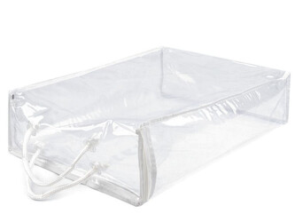 Úložný box / obal PVC se zipem - 1 ks - transparent Úložný box / obal PVC se zipem - 1 ks - transparent