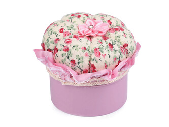 Jehelníček s úložným prostorem Ø8,5 cm - 1 ks - 3 krémová světlá růžová