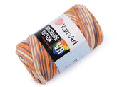 Pletací příze Macrame Cotton 250 g - 1 ks - 4 (927) oranžová