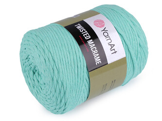 Pletací příze Twisted Macrame 500 g rozčesávací - 1 ks - 10 (775/921) mint