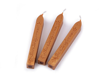 Pečetní vosk 3 ks - 3 ks - 2 měděná střední