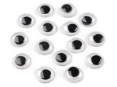 Samolepicí oči Ø10 mm - 200 ks - viz foto