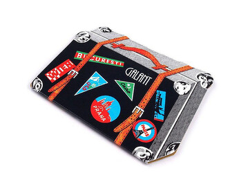 Jehly mapky kufr Galant - 10 ks - nikl