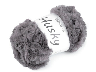Pletací příze Husky 100 g - 1 ks - 6 (22) šedá