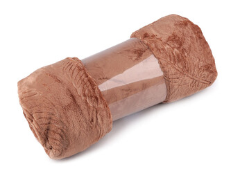 Deka fleece pírka 150x200 cm - 1 ks - 1 béžová tm.