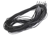 Kožený řemínek šíře 2 mm, 95 cm - 20 ks - 2 (1) černá