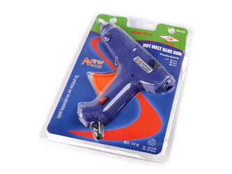 Tavná pistole na lepidlo Ø11 mm - 1 ks - modrá