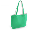 Kabelka oboustranná 2v1 40x29 cm - 1 ks - 14 zelená off white