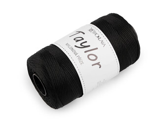 Nylonová pletací příze Taylor 250 g - 1 ks - 9 černá