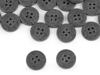 Knoflík laser velikost 24", 28", 32", 36" - 50 ks - 9 (24") šedá