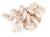 Paruka / vlasy pro panenky 25 cm vlnité - 1 ks - 1 blond