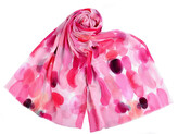 Letní šátek / šála 75x180 cm - 1 ks - 7 pink