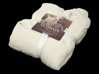 Deka beránek 150x200 cm - 1 ks - 1 krémová nejsvět. krémová