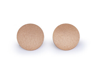 Kovový knoflík s designovým reliéfem velikost 38" - 25 ks - 2 zlatá sv.