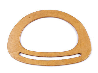 Dřevěná ucha na tašky - 20 ks - 1 přírodní