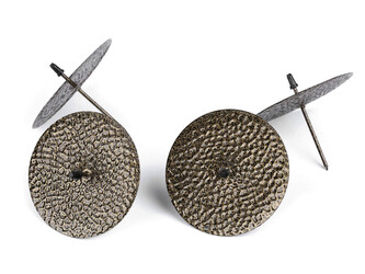 Bodce na svíčky Ø7 cm - 4 ks - 4 bronzová tmavá