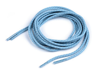 Reflexní tkaničky do bot, tenisek, mikin délka 130 cm - 10 ks - 3 modrá světlá