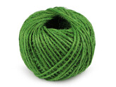 Jutový provázek Ø2 mm - 9 ks - 6 zelená