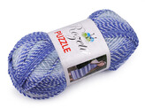 Pletací příze Rozetti Puzzle 200 g - 1 ks - 4 (23) modrá