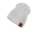 Dětská čepice bavlněná - 1 ks - 4 šedá nejsvětlejší