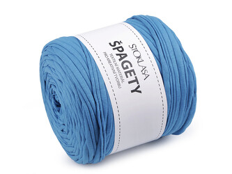 Špagety / příze 550 g - 1 ks - 33 modrá různé odstíny