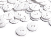Knoflík velikost 24" - 500 ks - (101) bílá