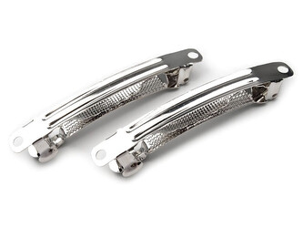 Francouzská spona 6x60 mm polotovar - 20 ks - platina