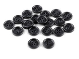 Knoflík oblekový velikost 24", 28", 32", 36", 40" - 20 ks - 6 (24") černá