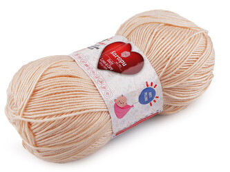 Pletací příze Baby Love a Care 100 g - 1 ks - 35 (353) béžová světlá