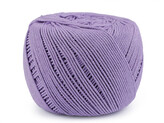 Bavlněná příze macrame Ø2-2,5 mm rozčesávací - 1 ks - 13 fialová orchidej