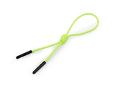 Poutko / taháček pružný - 50 ks - 2 žlutá neon