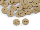 Knoflík Fashion velikost 18" - 100 ks - 1 béžová