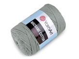 Pletací příze Macrame Cotton 250 g - 1 ks - 47 (794) šedozelená sv.