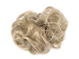 Gumička s vlasy - 1 ks - 1 blond