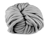 Extra silná příze 250 g - 1 ks - 9 šedá