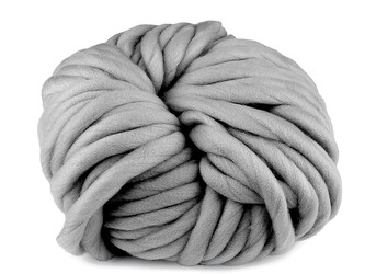 Extra silná příze 250 g - 1 ks - 9 šedá Extra silná příze 250 g - 1 ks - 9 šedá