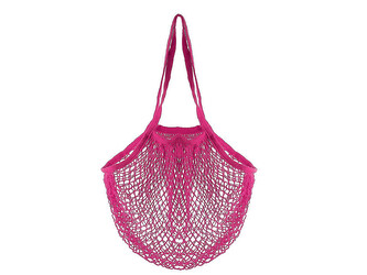 Taška síťovka retro - 1 ks - 9 (1) růžová