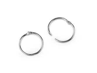 Rozpojovací / knihařský kroužek - 10 ks - 5 (Ø25 mm) nikl