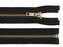 Kovový zip No 5 délka 65 cm - 1 ks - 322 černá