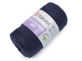 Pletací příze Twisted Macrame 250 g rozčesávací - 1 ks - 15 (784) modrá tmavá