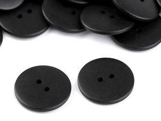 Knoflík velikost 36" - 50 ks - 5 černá