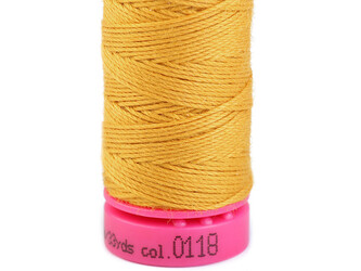 Polyesterové nitě Aspo 30 / riflové návin 30 m - 5 ks - 0118 Sulphur