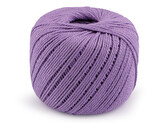 Bavlněná příze macrame Ø2 mm rozčesávací - 1 ks - 19 fialová sv.