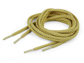 Reflexní tkaničky do bot, tenisek, mikin délka 130 cm - 10 ks - 1 žlutá