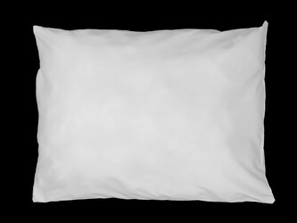 Polštář z dutého vlákna 70x90 cm se zipem pro penziony a hotely - 1 ks - bílá