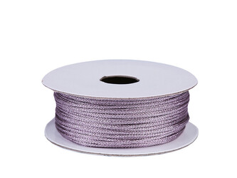 Lurexová šňůrka / provázek Ø1 mm - 1 ks - 4 fialová sv.