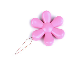 Návlékač nití květ, motýl - 50 ks - 2 mix květ