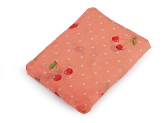 Skládací nákupní taška 49x40 cm pevná - 1 ks - 14 meruňková