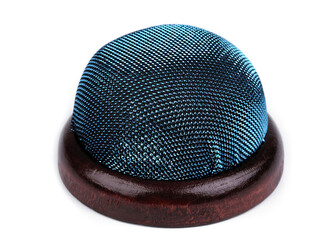 Jehelníček s dřevěnou podložkou - 1 ks - 2 modrá