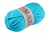 Pletací příze Jumbo Maxi 100 g - 1 ks - 30 (923) tyrkys sv.